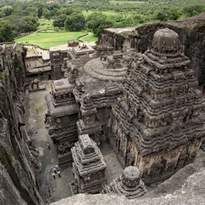 Świątynia Kailasa w Ellora: Architektura skalna i hinduska religijność w VII wieku n.e.