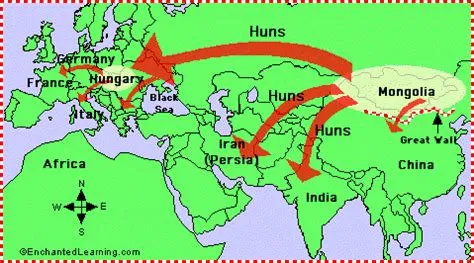 Rewolta z 458 roku: Bunt przeciwko Hunom w kontekście migracji ludności i walki o dominację na stepach euroazjatyckich